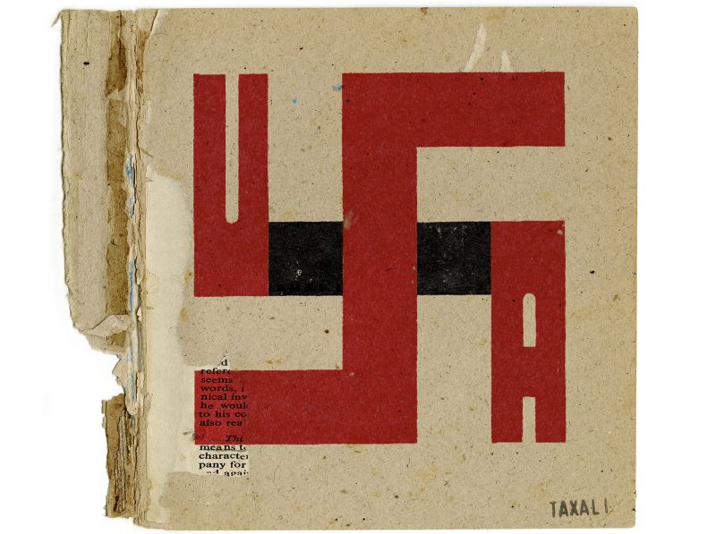 GARY TAXALI "USA HATE" SMALL PRINT