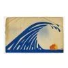Gary Taxali “Kamala Wave” flag, 24 x 36 inches - artist merchandise by Canadian artist Gary Taxali