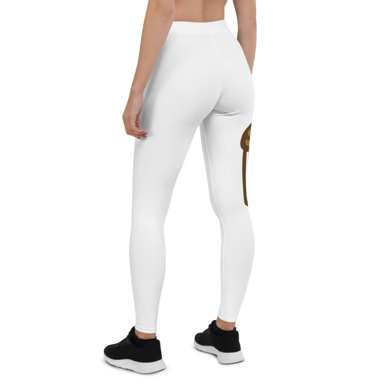 all-over-print-leggings-white-back-6766fdb056a52.jpg Gary Taxali "Chocolate Shake" Leggings - art fashion by Gary Taxali