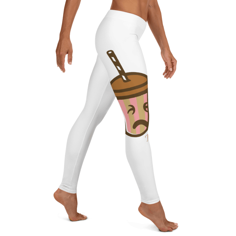 Gary Taxali "Chocolate Shake" Leggings - art fashion by Gary Taxali