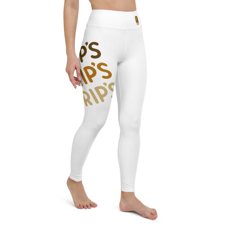 all-over-print-yoga-leggings-white-right-front-67670138146ae.jpg Gary Taxali "Drip Drip Drip" Yoga Leggings - pop art apparel by Canadian artist Gary Taxali