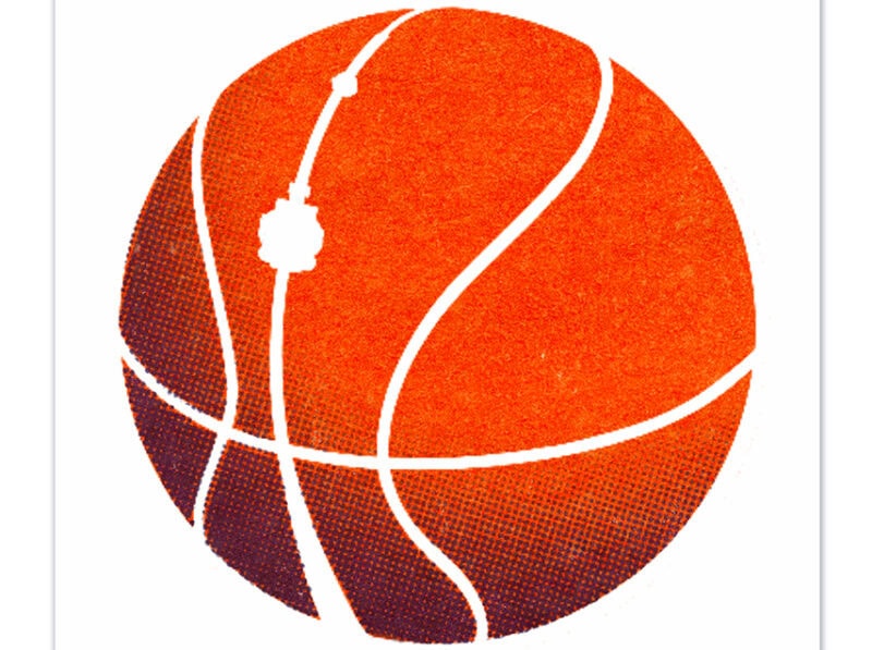 "Toronto Basketball" Limited Edition Giclée Print - signed print by Gary Taxali