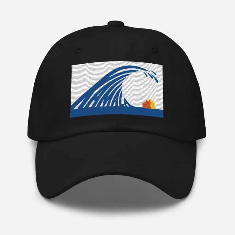 Gary Taxali "Kamala Wave" cap - art fashion by Gary Taxali