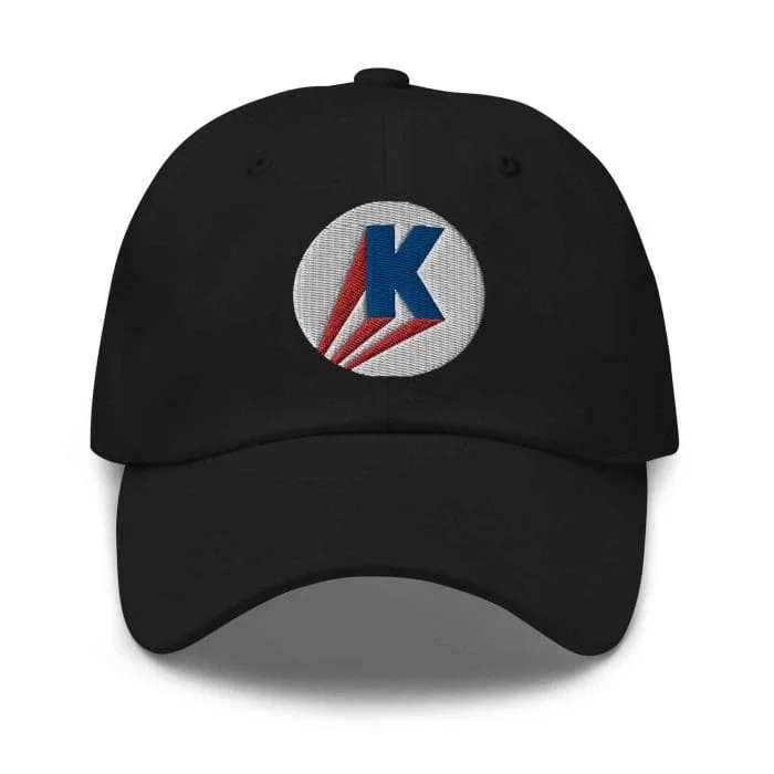 classic-dad-hat-black-front-66cf91f66b007.jpg Gary Taxali "Kamala Super K" cap - artist designed clothing by Canadian artist Gary Taxali