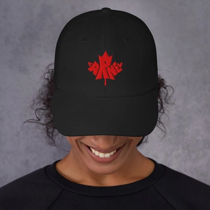 classic-dad-hat-black-front-67d5c46748878.jpg Gary Taxali "Carney" Dad hat - artist designed clothing by Canadian artist Gary Taxali