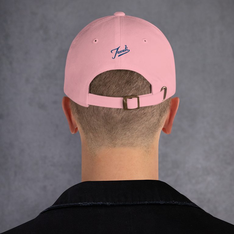 classic-dad-hat-pink-back-66b3efe7dc44d.jpg Special Edition "Kamala 2024" Pink cap - pop art apparel by Canadian artist Gary Taxali