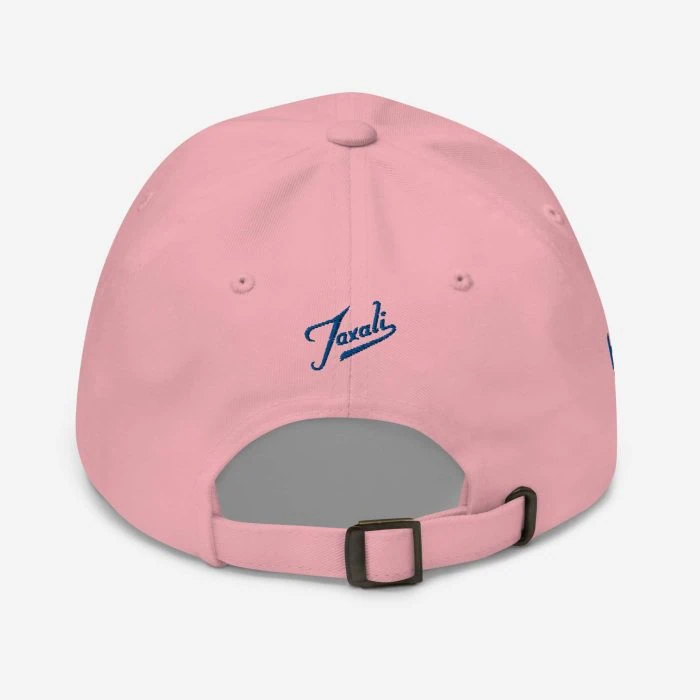 classic-dad-hat-pink-back-66b3efe7dccb3.jpg Special Edition "Kamala 2024" Pink cap - pop art apparel by Canadian artist Gary Taxali