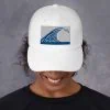 Gary Taxali “Wave” cap - pop art apparel by Canadian artist Gary Taxali