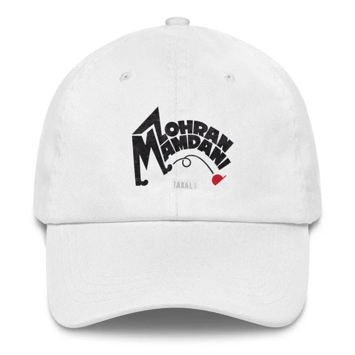 GARY TAXALI “MAMDANI KICKS” DAD HAT - pop art apparel by Canadian artist Gary Taxali