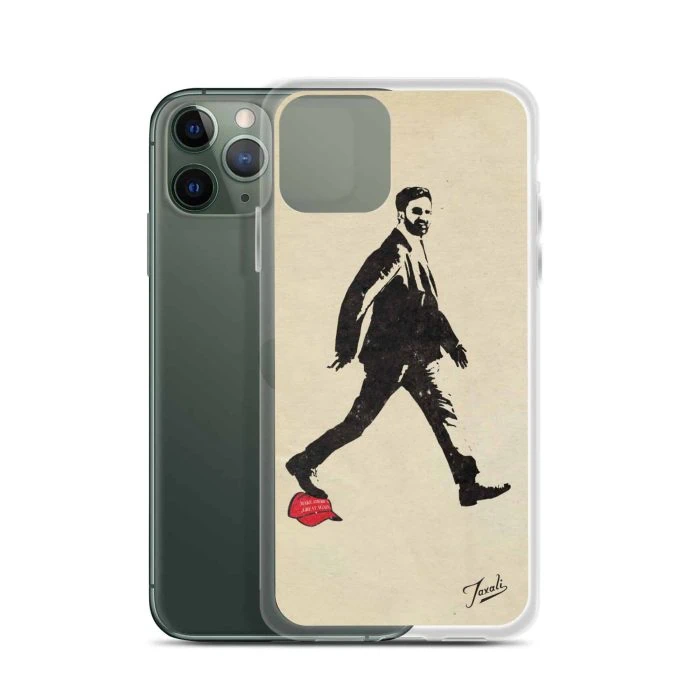 clear-case-for-iphone-iphone-11-pro-case-with-phone-692f4286265dc.jpg "Mamdani" Clear Case for iPhone® - artwork by Canadian artist Gary Taxali