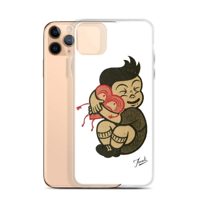 clear-case-for-iphone-iphone-11-pro-max-case-with-phone-691ce119a67b1.jpg "Love You" Clear Case for iPhone® - artwork by Canadian artist Gary Taxali