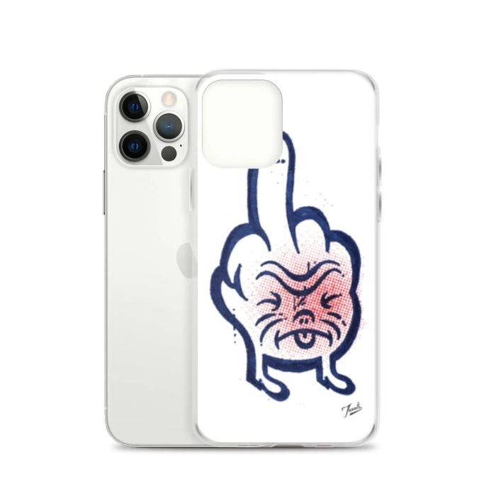 clear-case-for-iphone-iphone-12-pro-case-with-phone-691cdee96a006.jpg "Don't Call Me" Clear Case for iPhone® - artwork by Canadian artist Gary Taxali