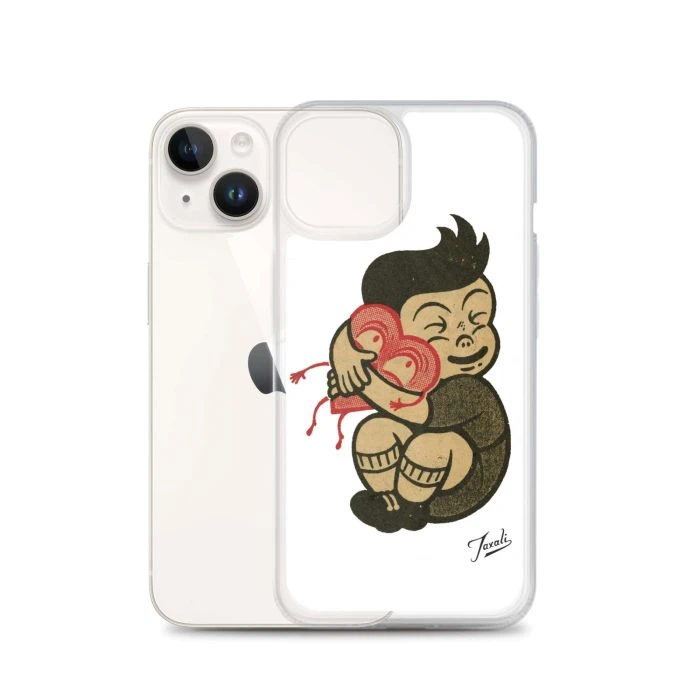 clear-case-for-iphone-iphone-14-case-with-phone-691ce119a7f0f.jpg "Love You" Clear Case for iPhone® - artwork by Canadian artist Gary Taxali