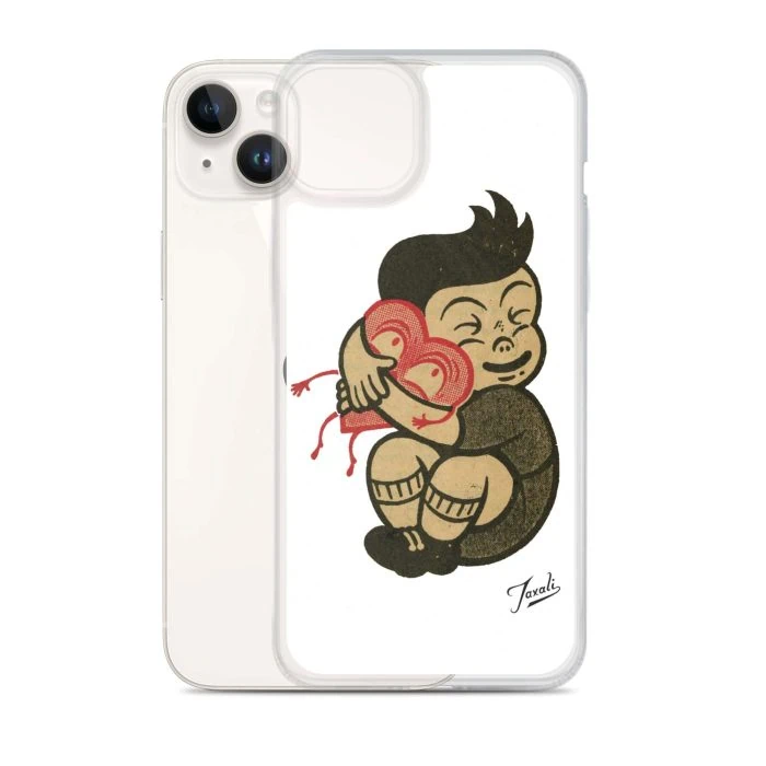 clear-case-for-iphone-iphone-14-plus-case-with-phone-691ce119a7a52.jpg "Love You" Clear Case for iPhone® - artwork by Canadian artist Gary Taxali
