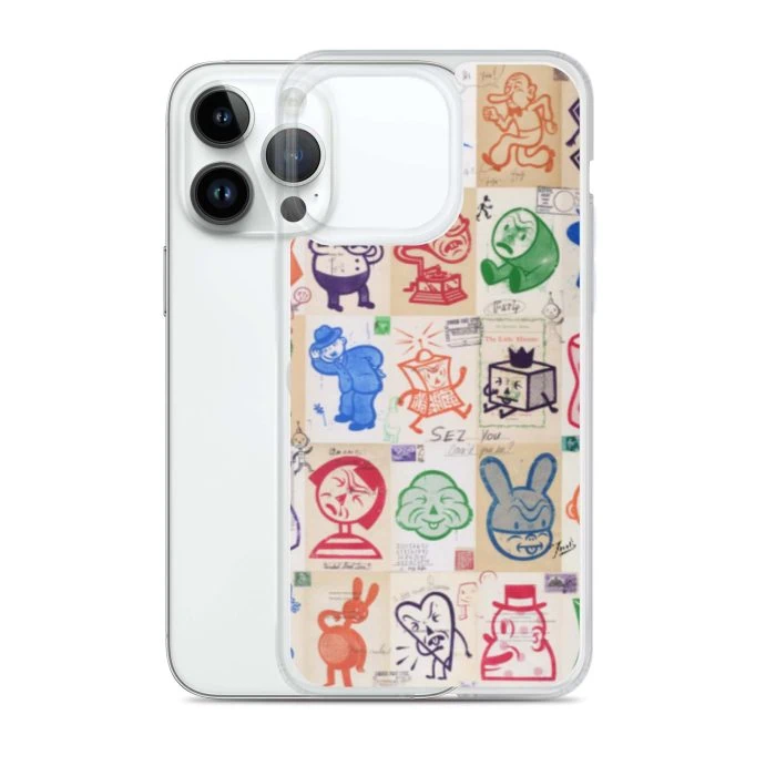 clear-case-for-iphone-iphone-14-pro-max-case-with-phone-6913ae182a505.jpg "Wallop" Clear Case for iPhone® - artwork by Gary Taxali