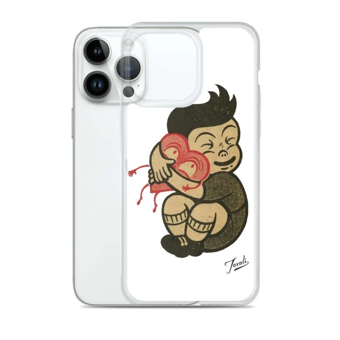 clear-case-for-iphone-iphone-14-pro-max-case-with-phone-691ce119a7bfa.jpg "Love You" Clear Case for iPhone® - artwork by Canadian artist Gary Taxali