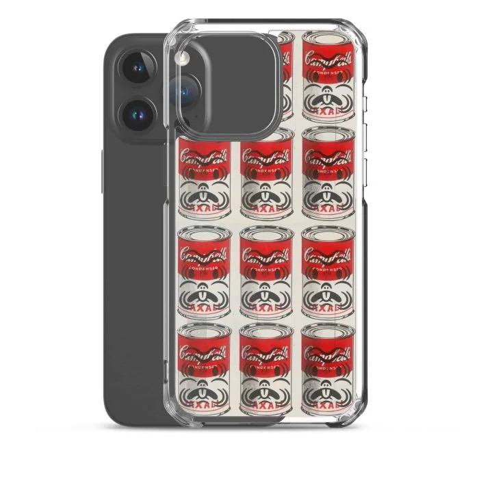 clear-case-for-iphone-iphone-15-pro-max-case-with-phone-66e04bb17687b.jpg "Campbell's Condensed Taxali" Clear Case for iPhone® - artwork by Gary Taxali