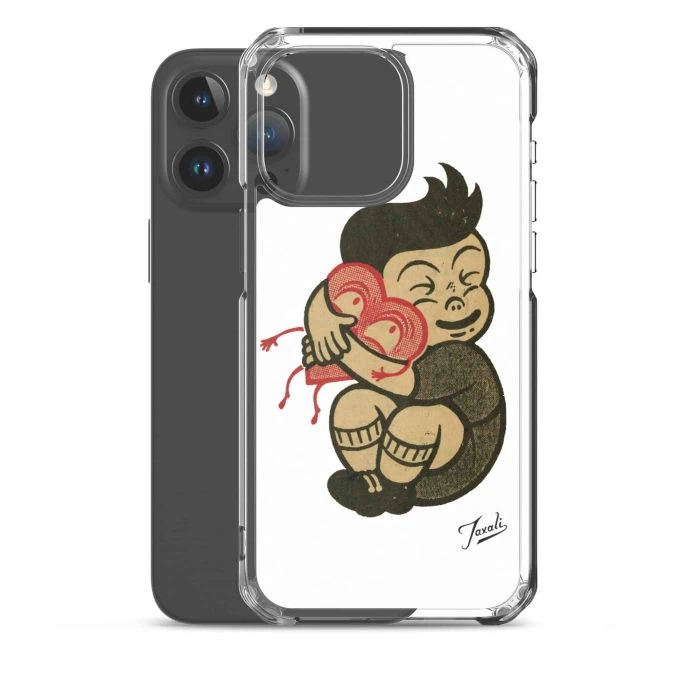 clear-case-for-iphone-iphone-15-pro-max-case-with-phone-691ce119a822d.jpg "Love You" Clear Case for iPhone® - artwork by Canadian artist Gary Taxali