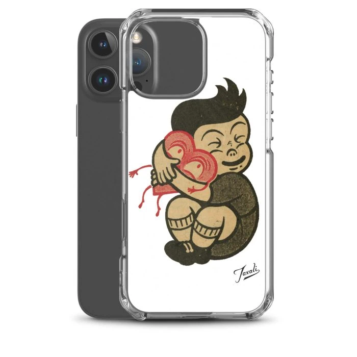 clear-case-for-iphone-iphone-16-pro-max-case-with-phone-691ce119a88f8.jpg "Love You" Clear Case for iPhone® - artwork by Canadian artist Gary Taxali