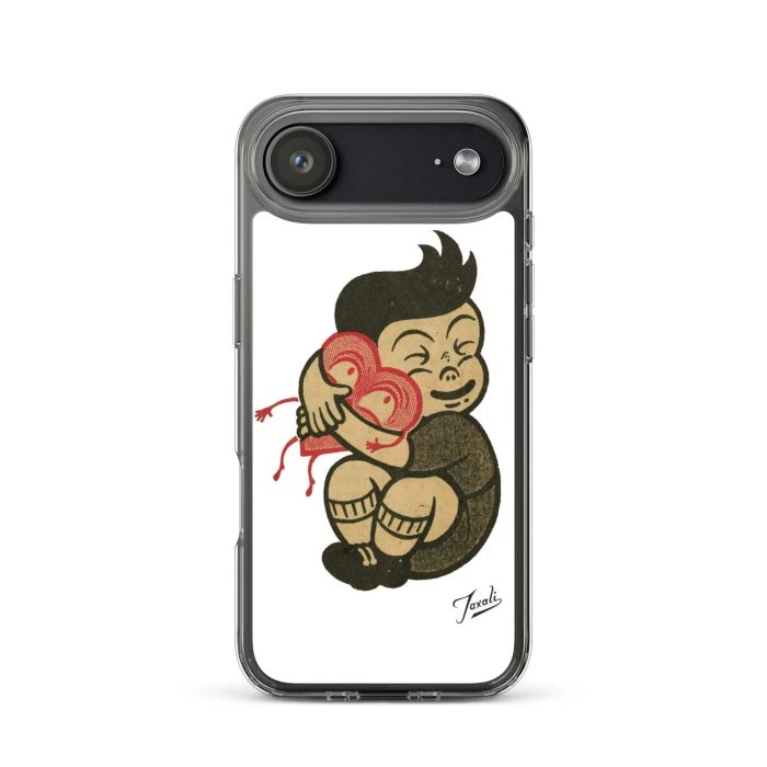 clear-case-for-iphone-iphone-17-air-case-on-phone-691ce119a8d78.jpg "Love You" Clear Case for iPhone® - artwork by Canadian artist Gary Taxali