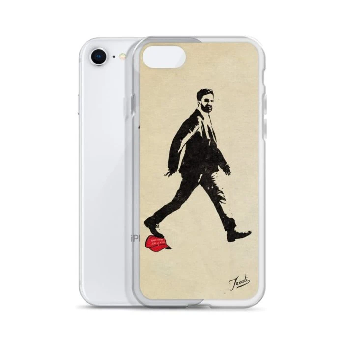 clear-case-for-iphone-iphone-7-8-case-with-phone-692f428628312.jpg "Mamdani" Clear Case for iPhone® - artwork by Canadian artist Gary Taxali