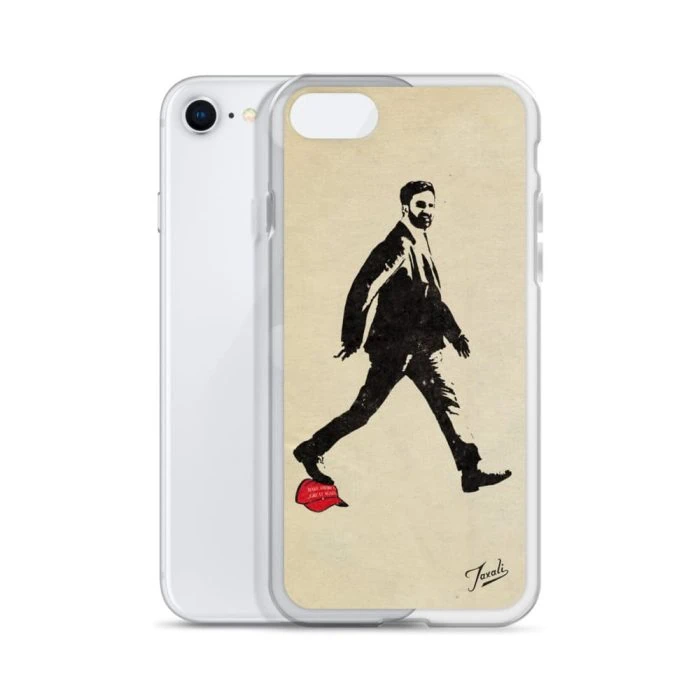 clear-case-for-iphone-iphone-se-case-with-phone-692f4286283ea.jpg "Mamdani" Clear Case for iPhone® - artwork by Canadian artist Gary Taxali