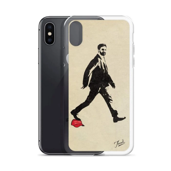 clear-case-for-iphone-iphone-x-xs-case-with-phone-692f4286284b3.jpg "Mamdani" Clear Case for iPhone® - artwork by Canadian artist Gary Taxali