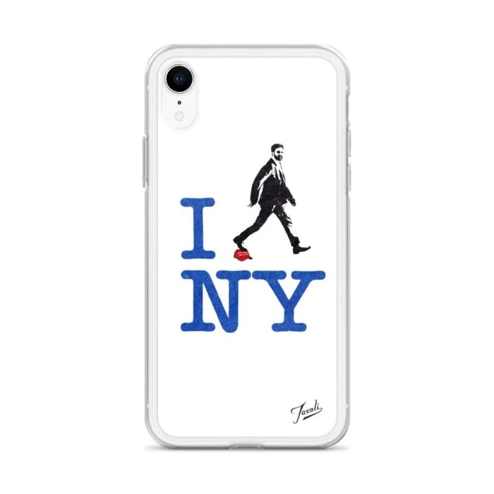 "I Heart Mamdani" Clear Case for iPhone® - artwork by Canadian artist Gary Taxali