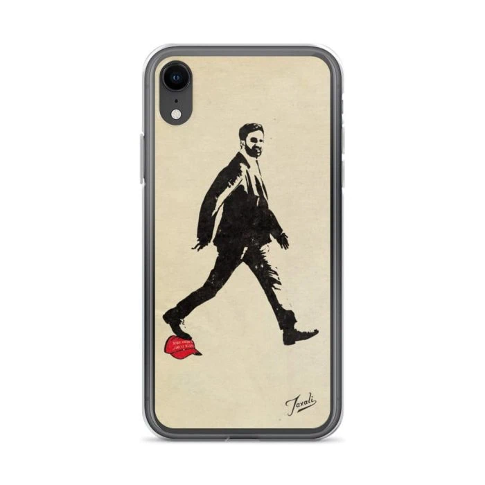 clear-case-for-iphone-iphone-xr-case-on-phone-692f4286285bc.jpg "Mamdani" Clear Case for iPhone® - artwork by Canadian artist Gary Taxali