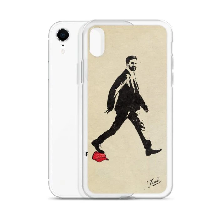 clear-case-for-iphone-iphone-xr-case-with-phone-692f428628687.jpg "Mamdani" Clear Case for iPhone® - artwork by Canadian artist Gary Taxali