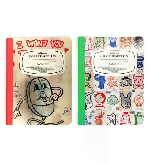 Composition Book - pop art gift by Gary Taxali