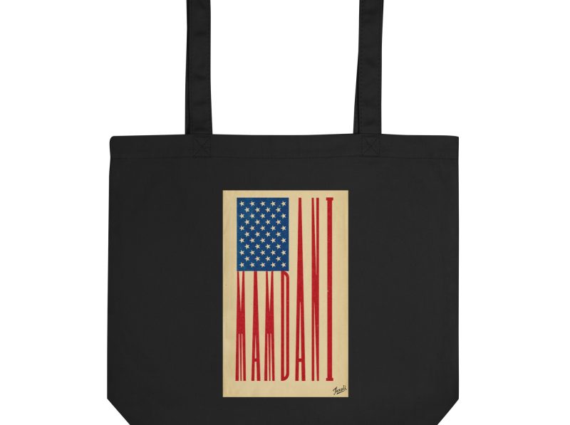 “MAMDANI FLAG” ECO TOTE BAG – BLACK