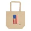 "MAMDANI FLAG" ECO TOTE BAG - YELLOW - art fashion by Gary Taxali