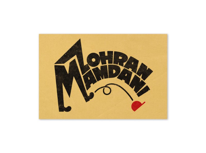 GARY TAXALI “MAMDANI KICKS” GREETING CARD