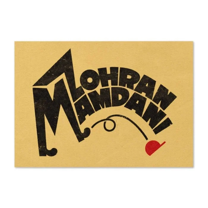 greeting-card-5.83x8.27-front-692f533d51d14.jpg GARY TAXALI “MAMDANI KICKS” GREETING CARD - artist merchandise by Gary Taxali