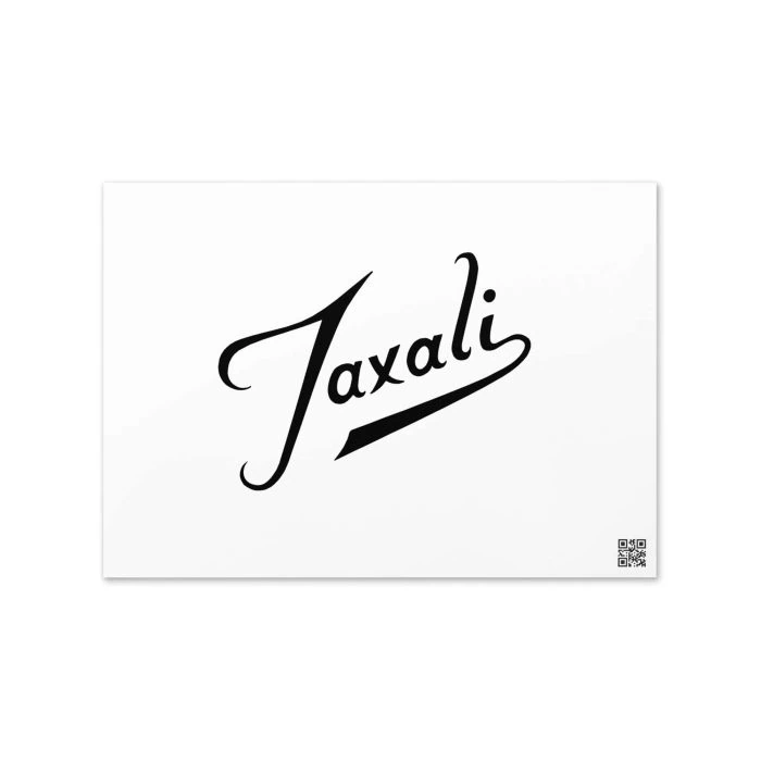 greeting-card-5x7-back-6976b40da916f.jpg Gary Taxali "Stick Up" Greeting Card - art gift by Gary Taxali