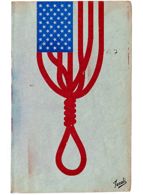 hang "Hangings USA" Limited Edition Giclée Print - art print by Gary Taxali