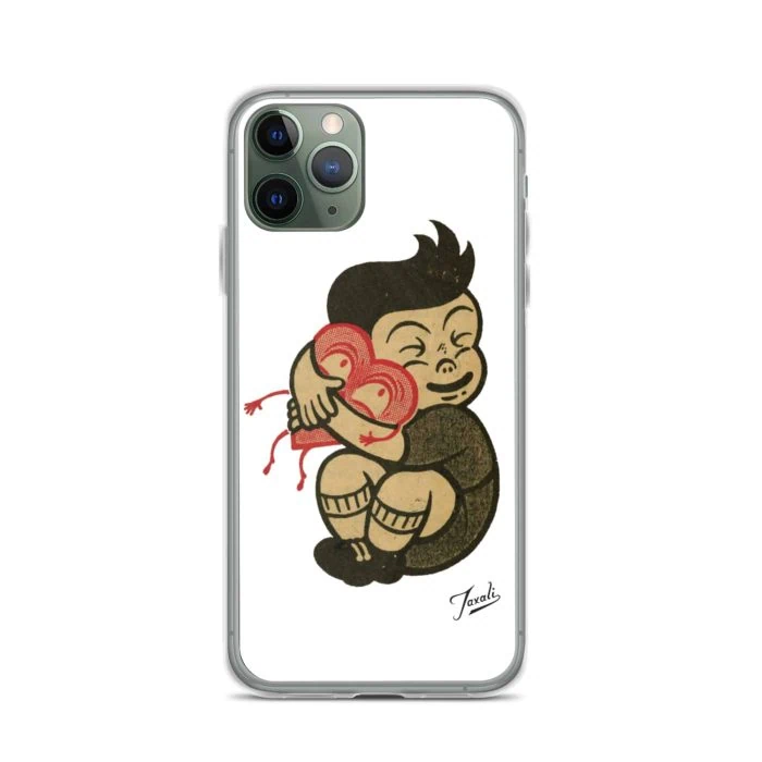iphone-case-iphone-11-pro-case-on-phone-636bd2bcd085f.jpg "Love You" iPhone Case - artwork by Canadian artist Gary Taxali