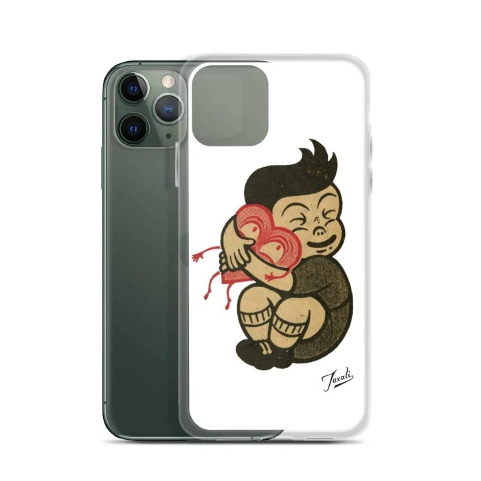 iphone-case-iphone-11-pro-case-with-phone-636bd2bcd08c9.jpg "Love You" iPhone Case - artwork by Canadian artist Gary Taxali