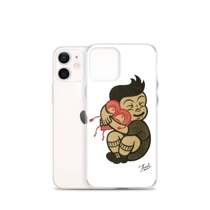 iphone-case-iphone-12-mini-case-with-phone-636bd2bcd0ba2.jpg "Love You" iPhone Case - artwork by Canadian artist Gary Taxali