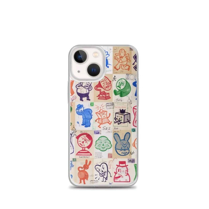 iphone-case-iphone-13-mini-case-on-phone-636bcfb83c47e.jpg "Wallop" iPhone Case - artwork by Gary Taxali