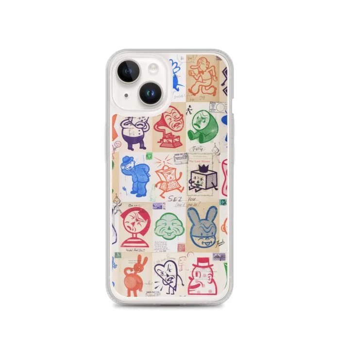 iphone-case-iphone-14-case-on-phone-636bcfb83b5d6.jpg "Wallop" iPhone Case - artwork by Gary Taxali