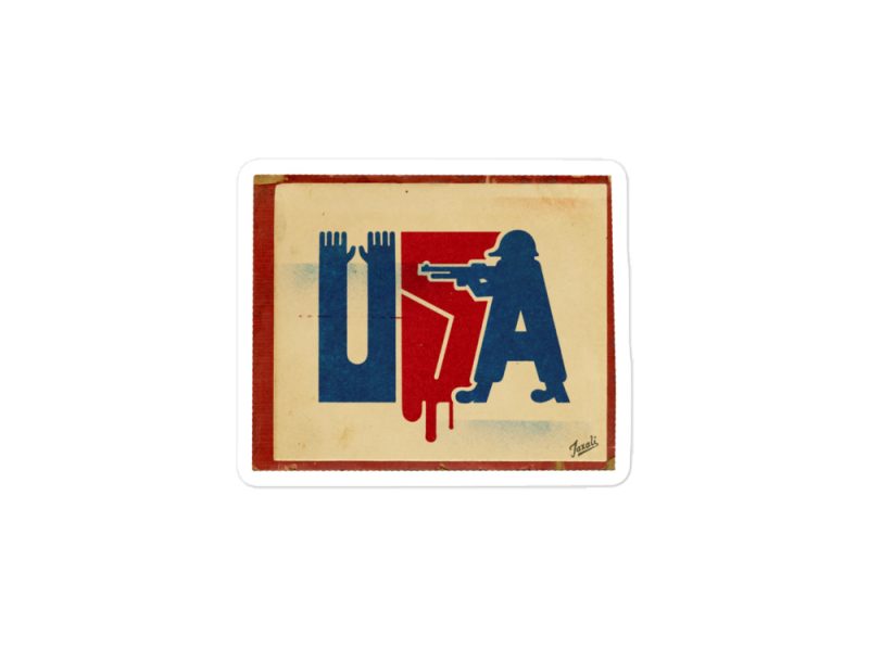 GARY TAXALI "STICK UP" BUBBLE-FREE STICKER