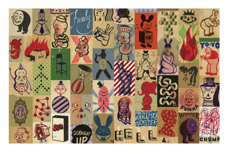 "Love Songs" - SMALLER EDITION - Limited Edition Giclée Print - signed print by Gary Taxali