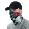 Mask/Neck Gaiter "30 Reasons" - artist designed clothing by Gary Taxali