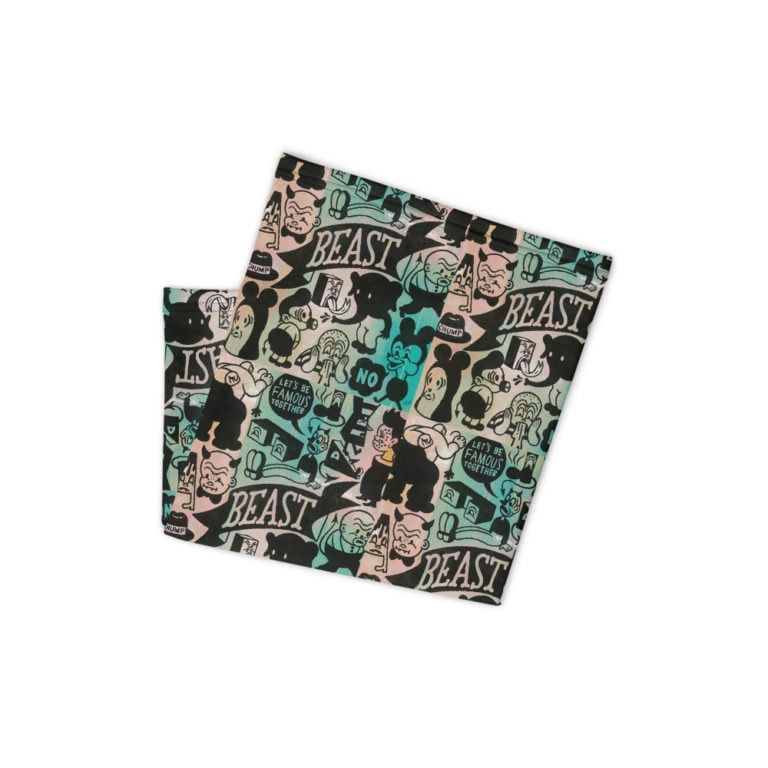 mockup-d1506503.jpg Mask/Neck Gaiter "Let's Be Famous Together" - art fashion by Canadian artist Gary Taxali