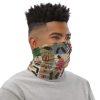 Mask/Neck Gaiter "Hindi Love Songs" - art fashion by Canadian artist Gary Taxali