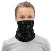 Mask/Neck Gaiter "Don't Let Me Fall" - pop art apparel by Canadian artist Gary Taxali