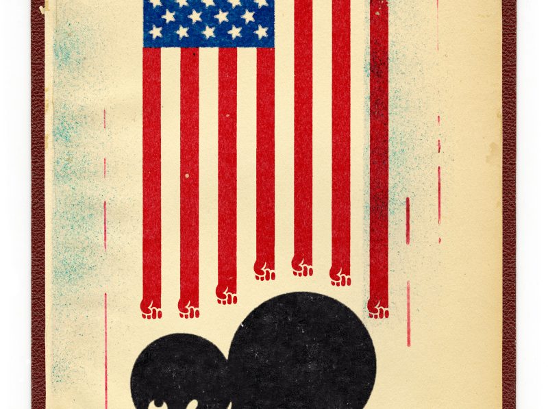 GARY TAXALI "PUNCHDOWN" SMALL PRINT