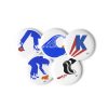 Gary Taxali “Kamala for President” buttons - Small - pop art gift by Gary Taxali